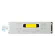 Range Touch Control Panel (white) for GE JSP42DN2WW - Part WB27T11078