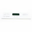 Range Oven Control Overlay (white) for GE JSS28DN1WW - Part WB27T11090