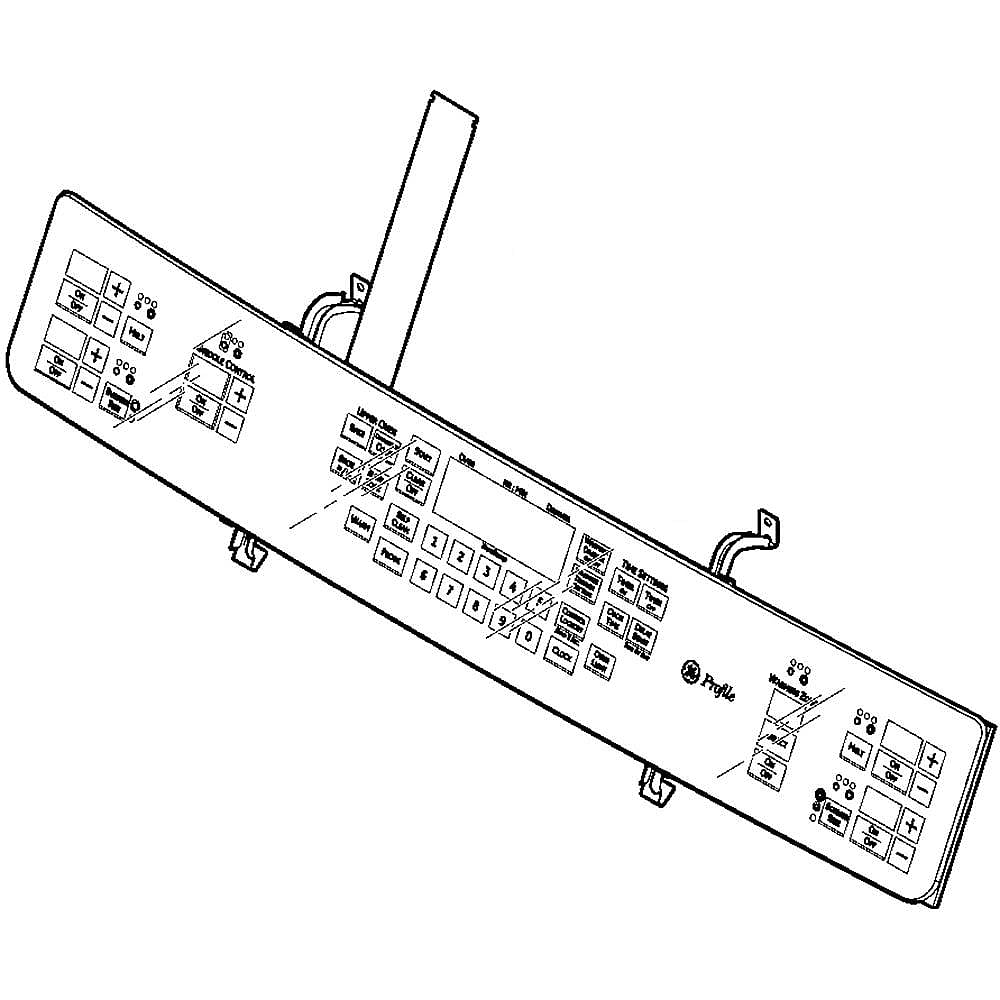 Range Control Panel and Overlay WB27T11143