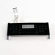 Range Control Panel Glass (black) for GE PB970SP3SS - Part WB27T11145