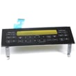Range Oven Control Panel (black) for GE JB855DP2BB - Part WB27T11181