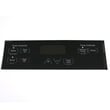 Range Oven Control Overlay (black) for GE JBS55DM5WW - Part WB27T11428