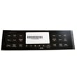 Range Oven Control Overlay WB27T11465