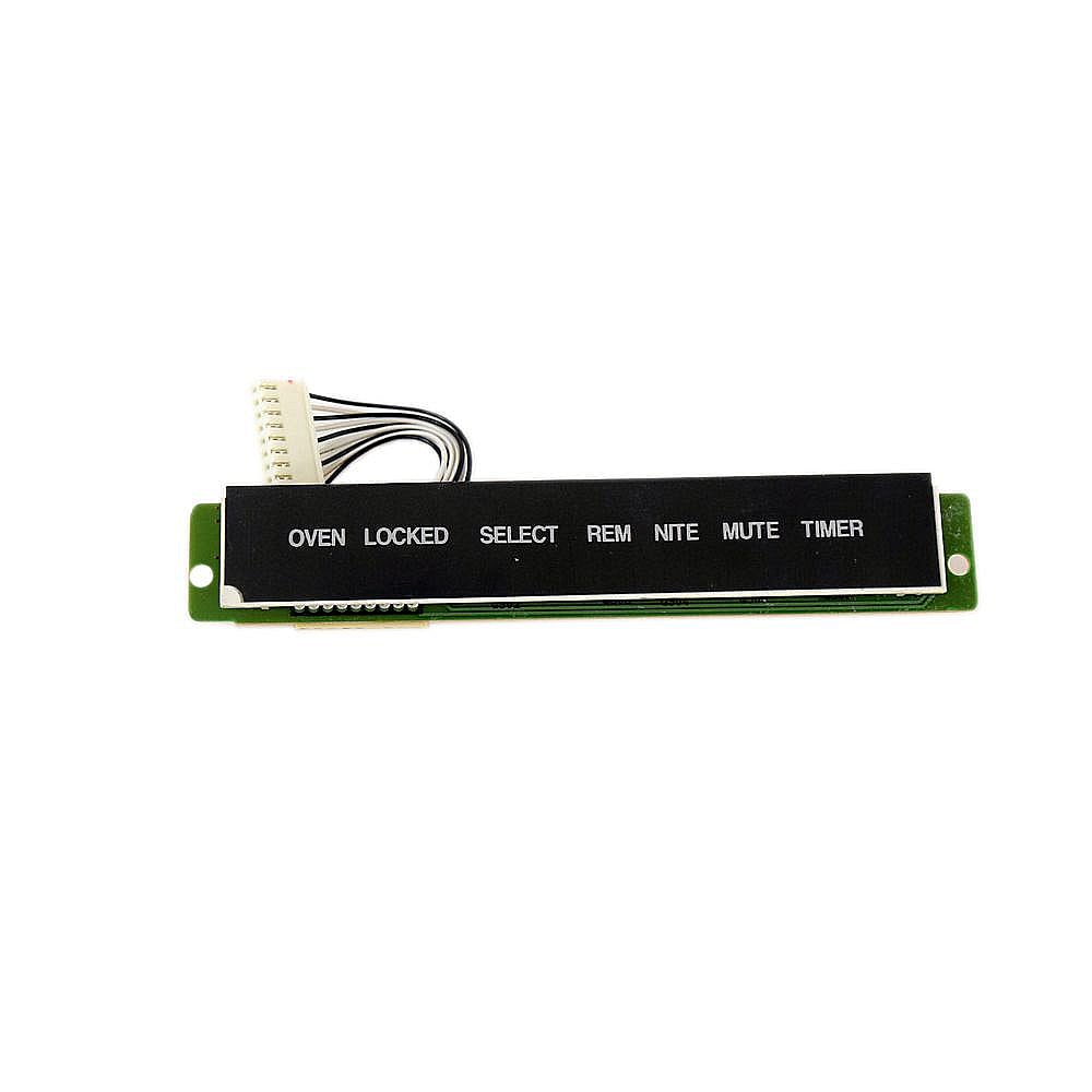 GE Part #wb27X10328, Microwave Indicator Light Board | 8.80 x 5.20 x 2.20