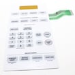 Key Panel for GE JVM1640BJ02 - Part WB27X10721