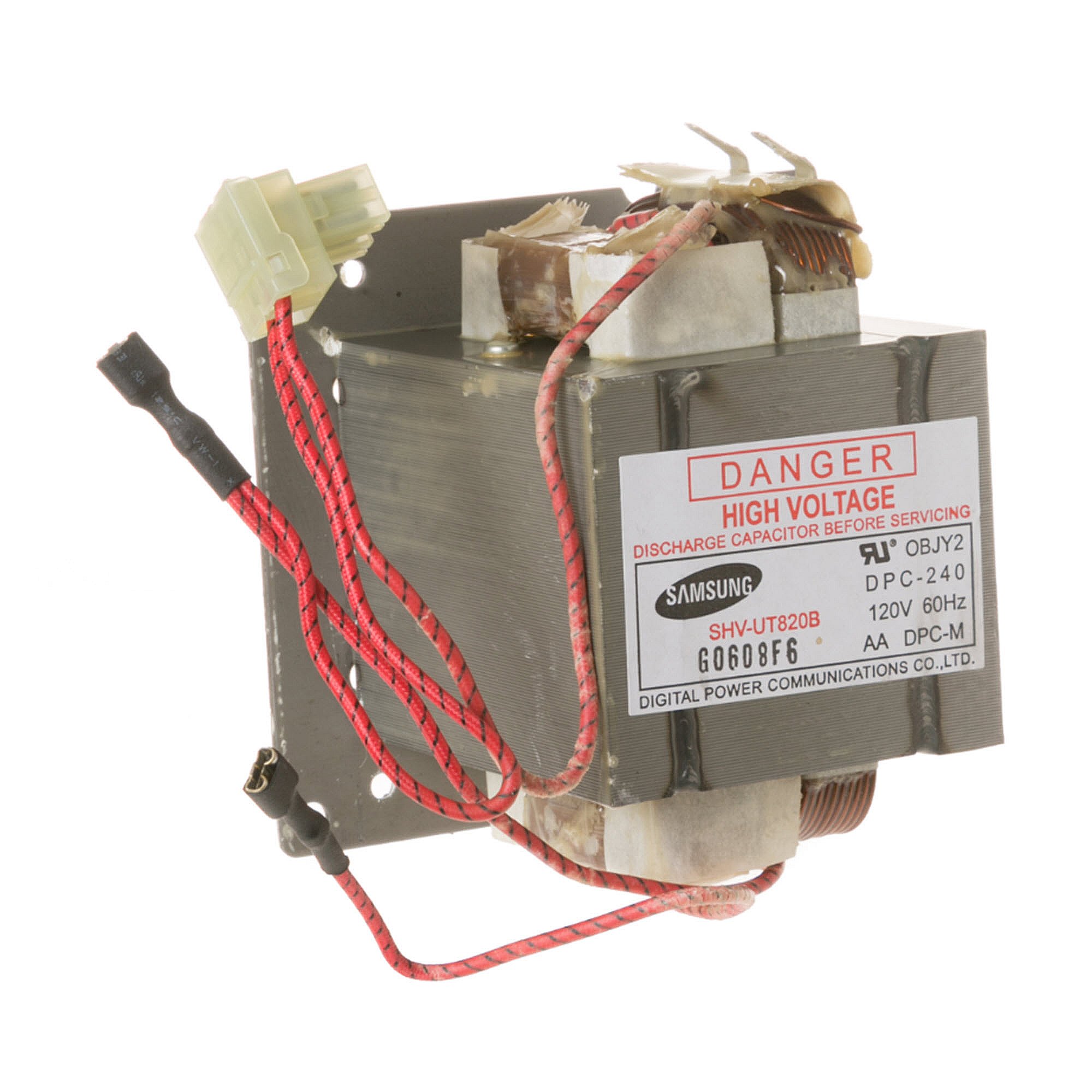 GE Part #wb27X11024, Transformer | 7.50 x 7.25 x 7.25
