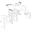 Ge Microwave Electronic Control Board And Panel Assembly for GE CSA1201RSS01 - Part WB27X11121