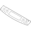 Range Control Panel Overlay for GE JS750SF4SS - Part WB27X20076