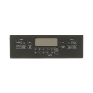 Range Oven Control Overlay WB27X20536