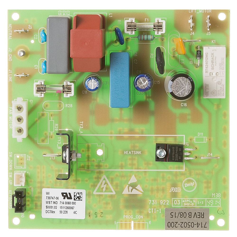 Downdraft Vent Electronic Control Board