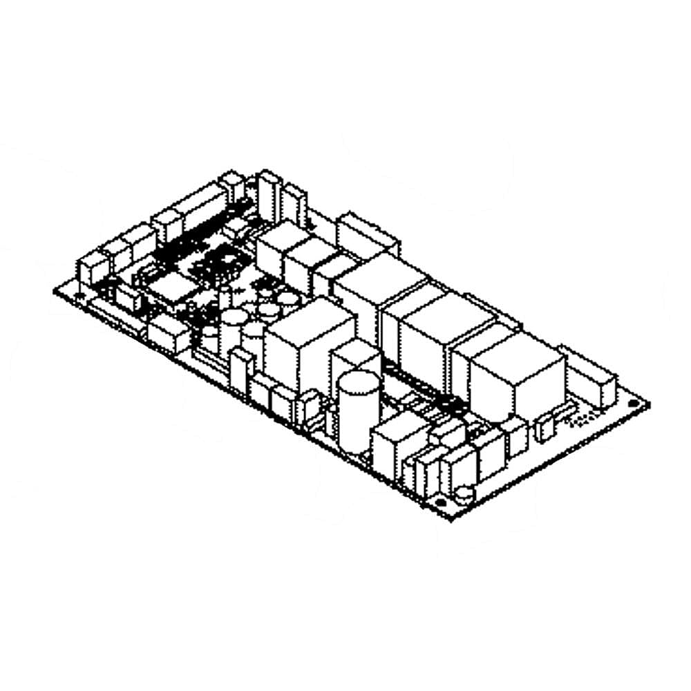 GE Part #wb27X25554, G.e. Wall Oven Control Board | 14.70 x 6.50 x 5.80