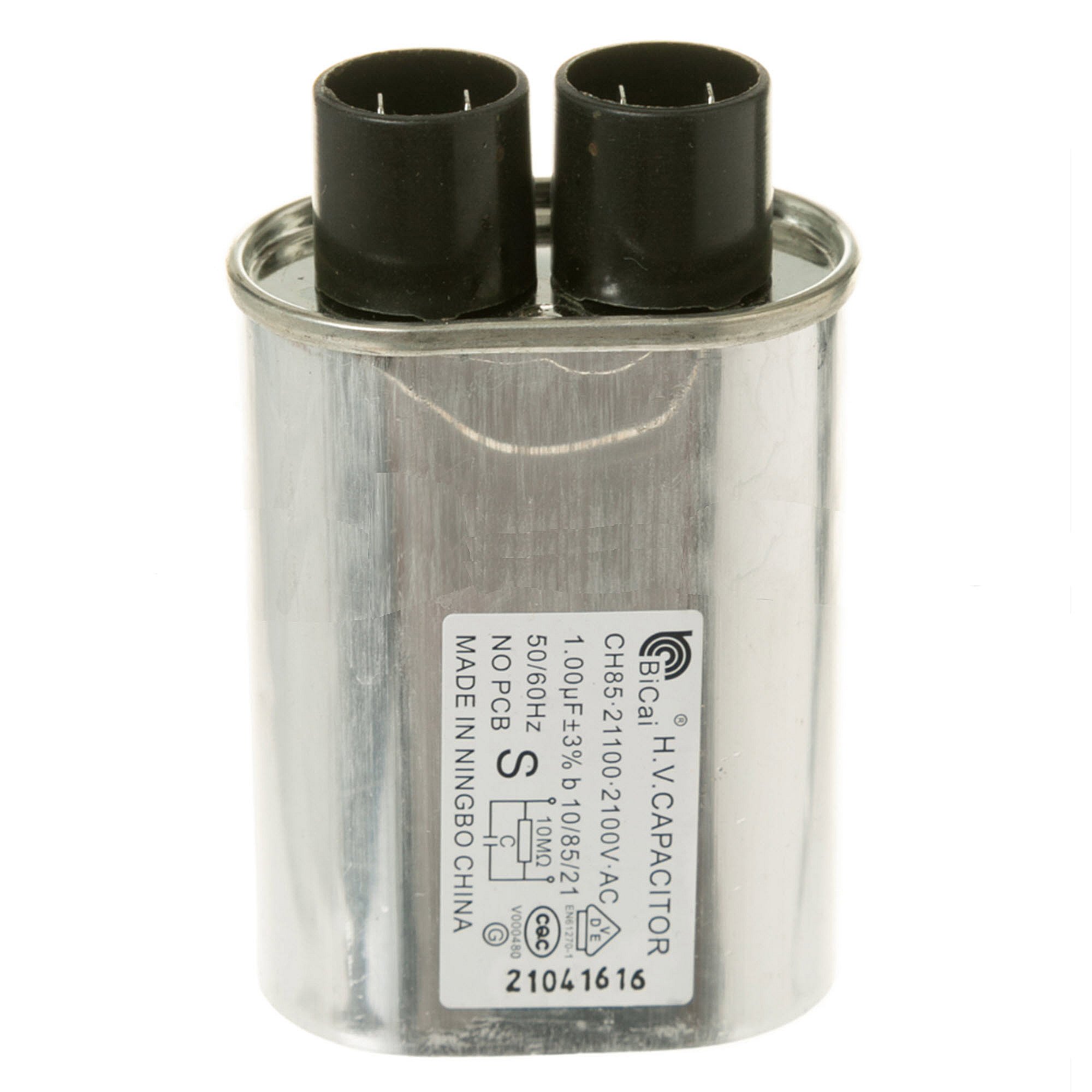 GE Part #wb27X27078, H.v. Capacitor | 2.00 x 7.50 x 1.40