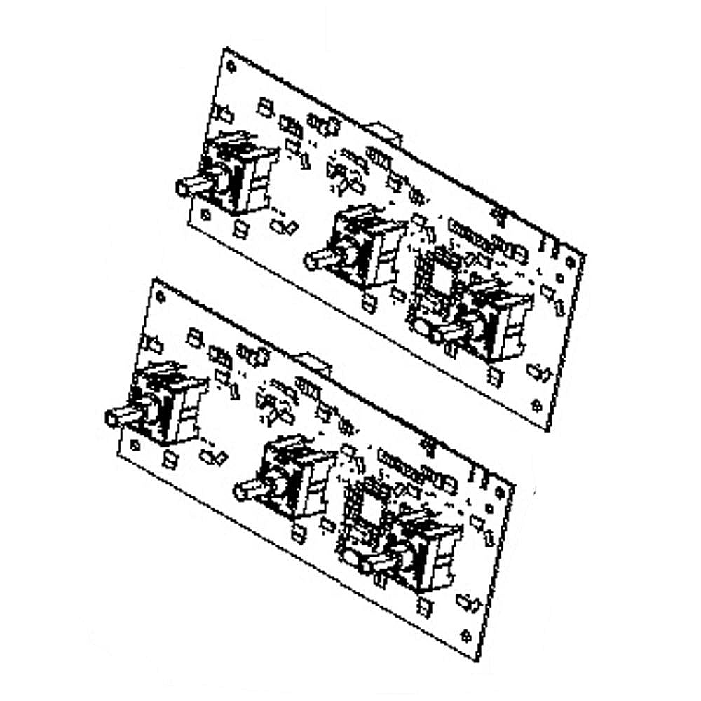Part #wb27X29029, Range Surface Element Encoder Board Kit / 15.50 x 9.80 x 4.20