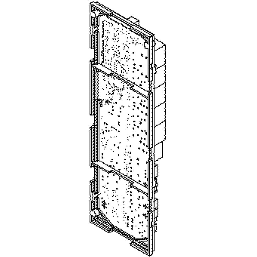 Part #wb27X29500, Machine Board With Frame (Service) / 17.80 x 8.90 x 4.50