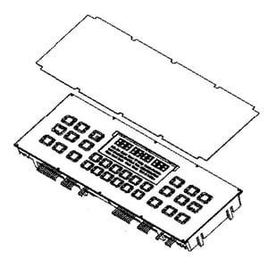 Range Oven Control Board And Overlay (dorian Gray) WB27X29504