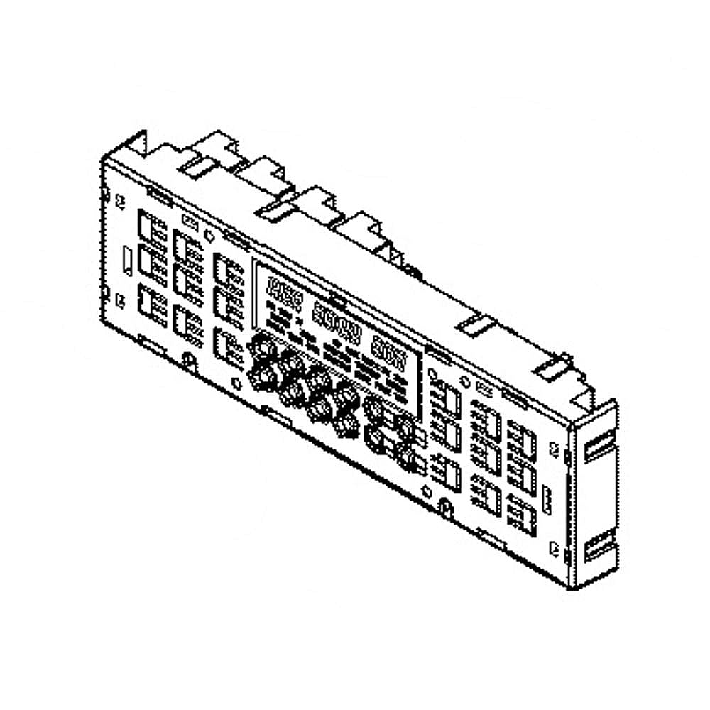 GE Part #wb27X29608, Wall Oven Control Board (White) | 14.50 x 6.40 x 5.70