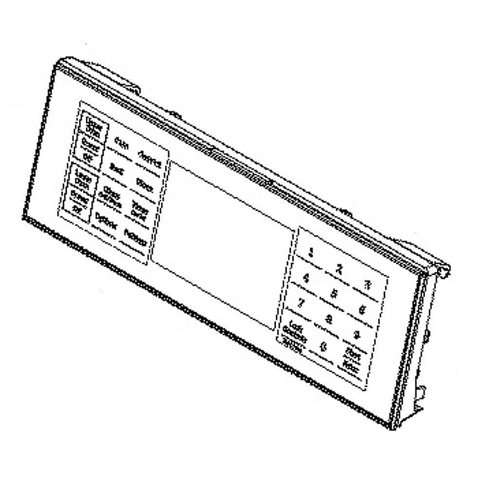 GE Part #wb27X31751, Ran Touch Control Panel | 1.00 x 1.00 x 1.00