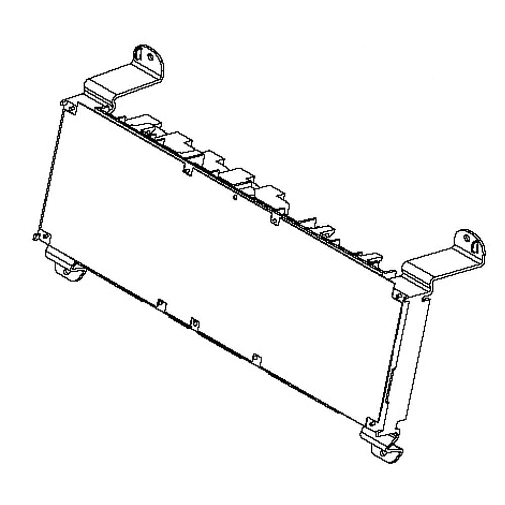 Part #wb27X32208, Range Oven Control Board And Overlay (Black) / 1.00 x 1.00 x 1.00