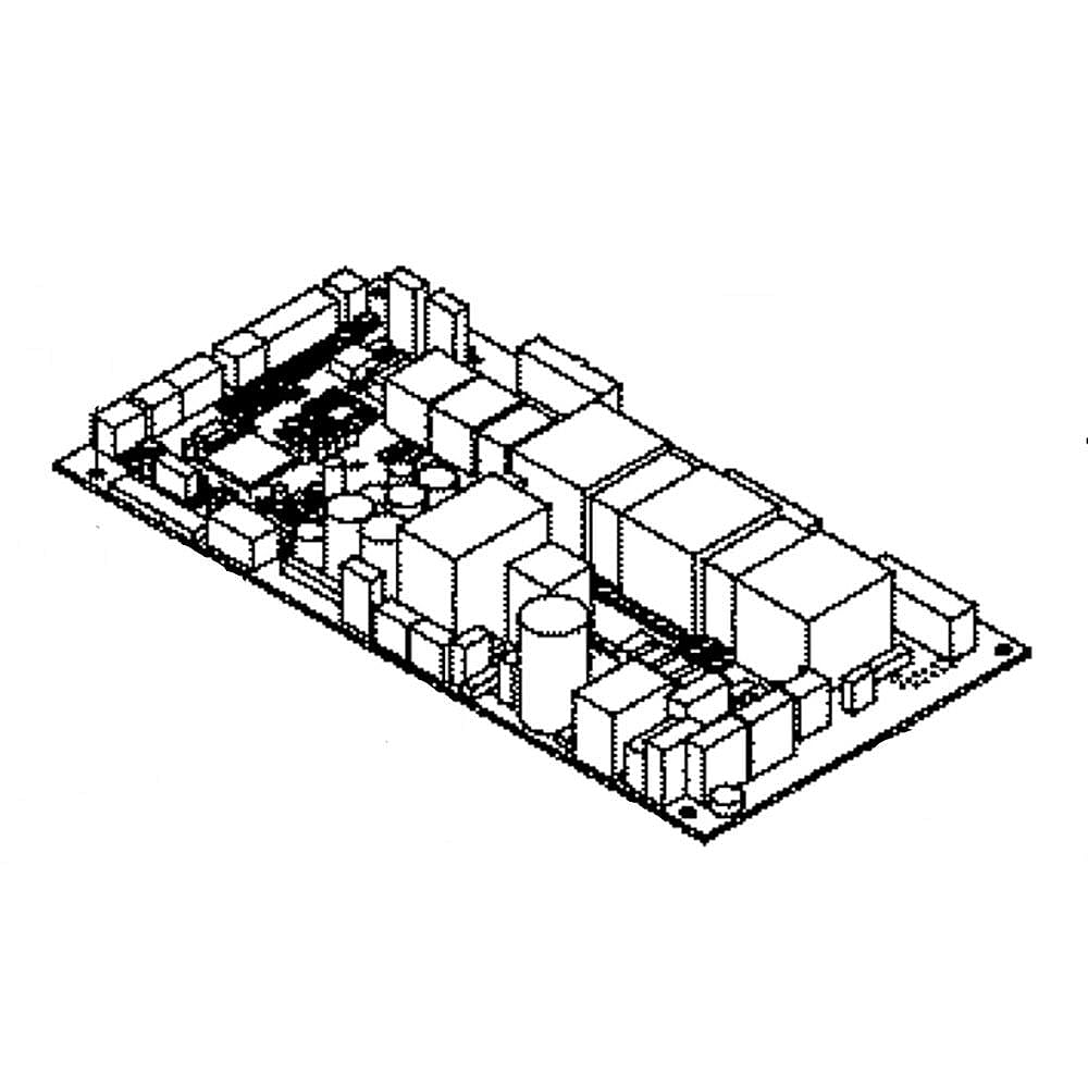 GE Part #wb27X32430, Wall Oven Control Board | 11.25 x 7.50 x 2.50
