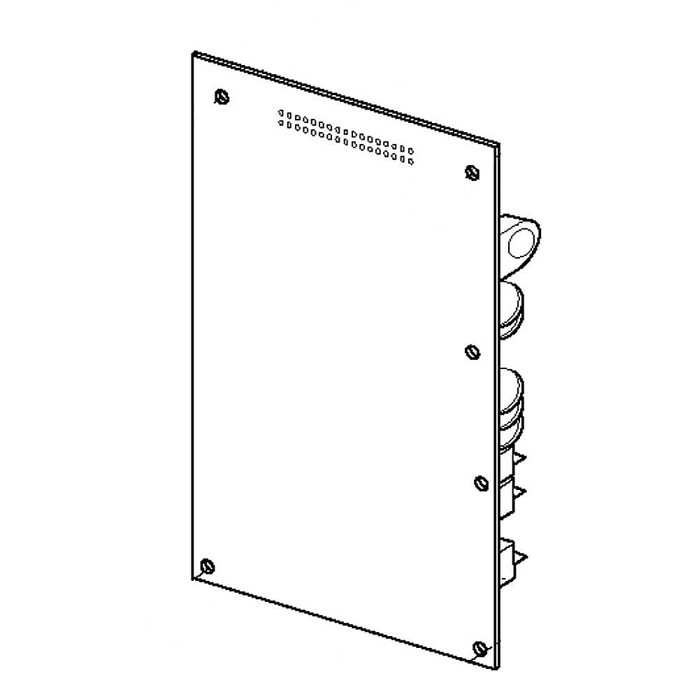 Part #wb27X32767, Microwave Relay Control Board / 8.50 x 7.25 x 5.00