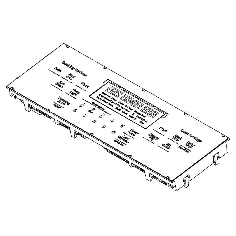 Part #wb27X33135, Range Oven Control Board And Overlay