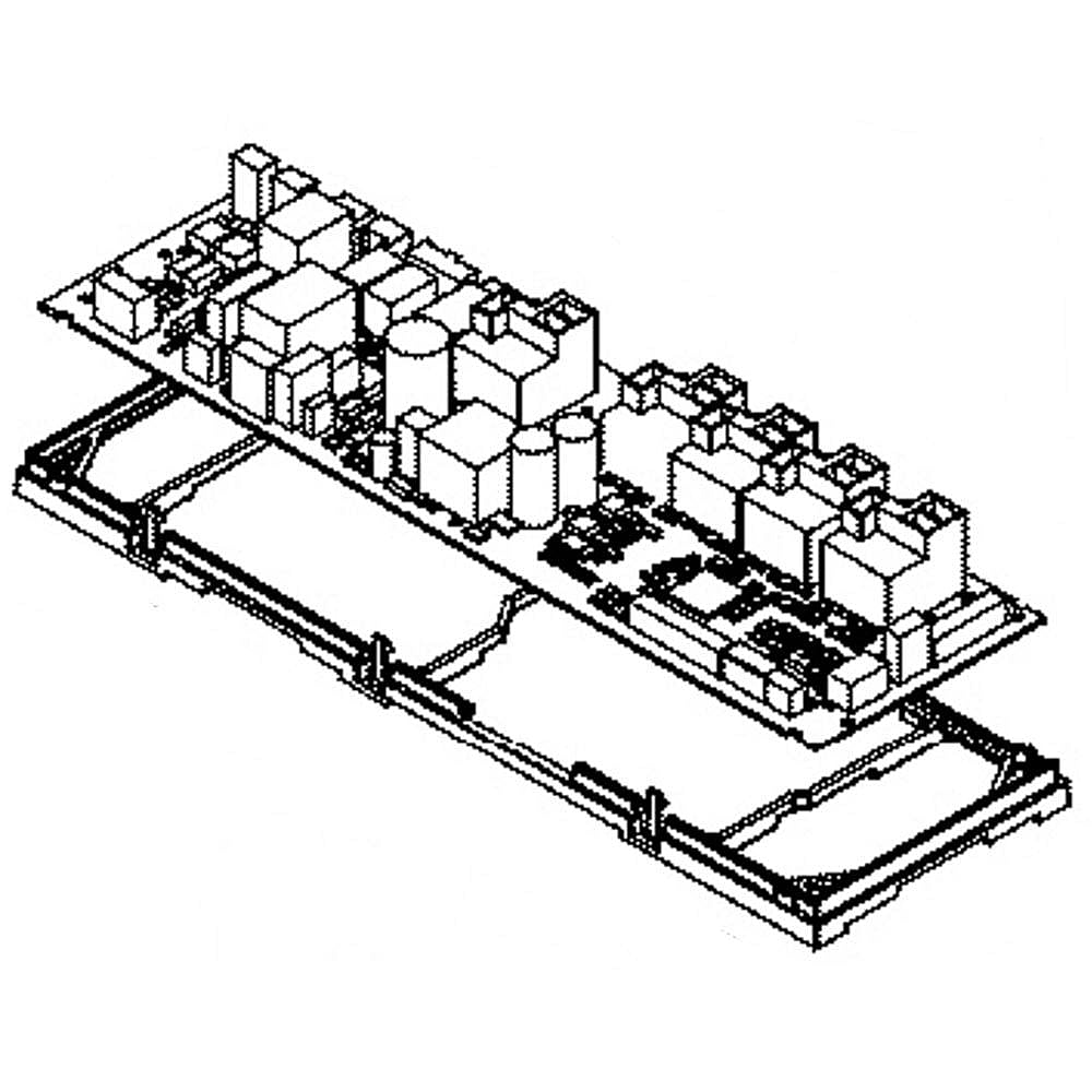 Part #wb27X36808, Wall Oven Control Board (Replaces Wb27X33653)