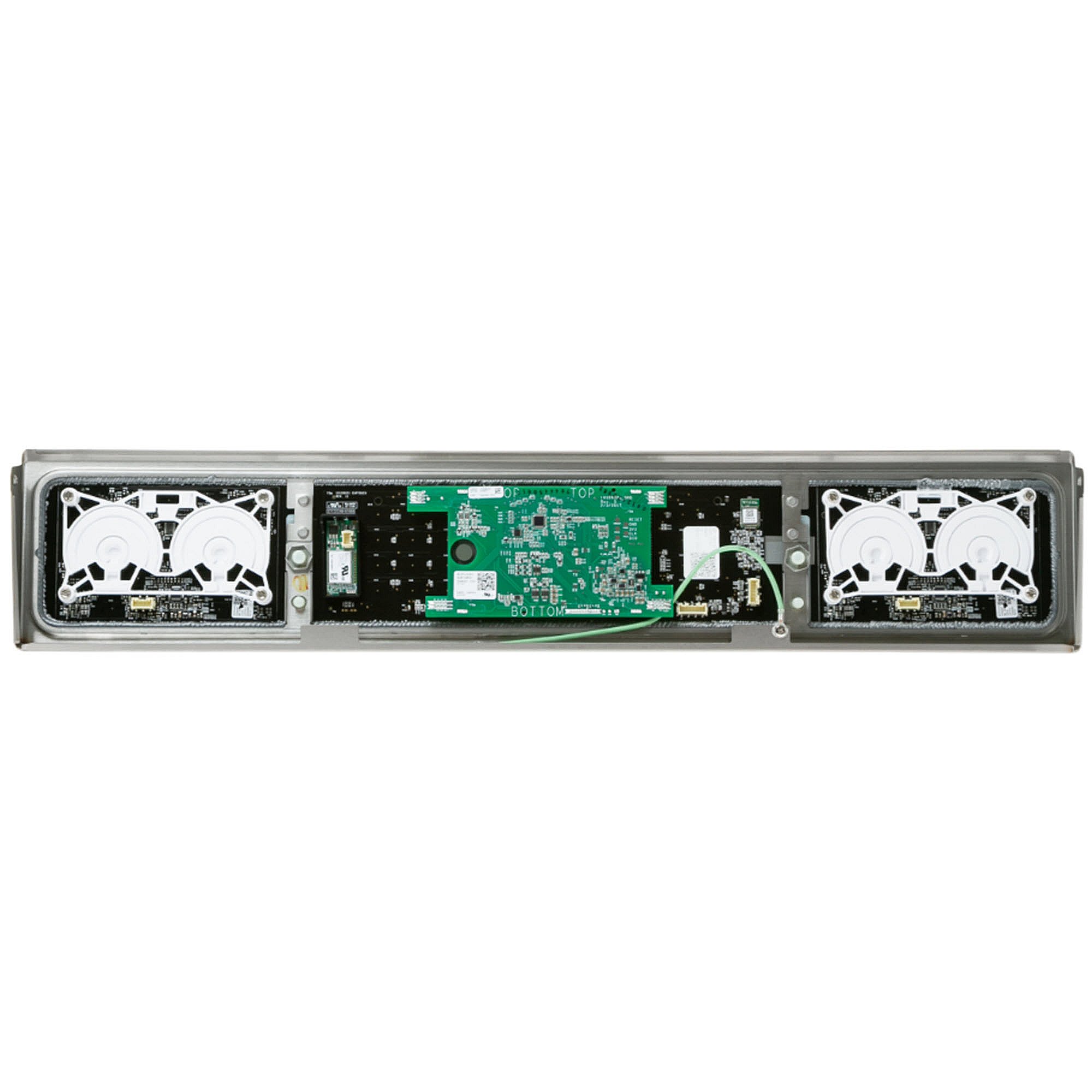 Black Stainless Control Panel Overlay W/ Wifi Board WB27X40492