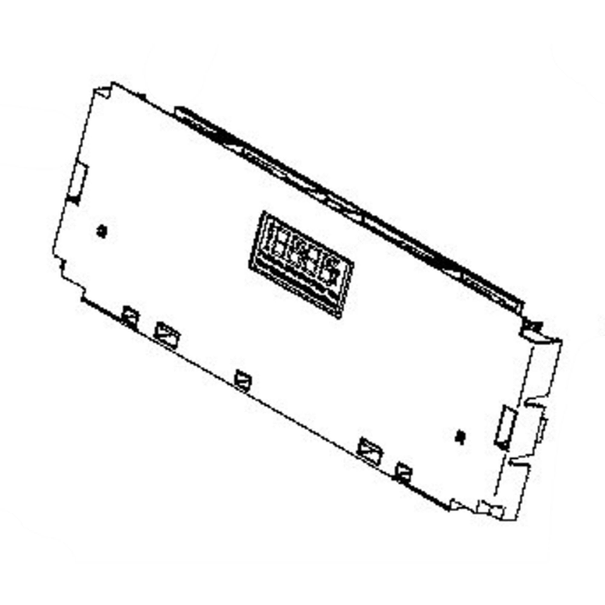 Part #wb27X40815, Glass And Control Assembly