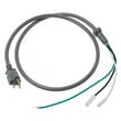 Power Cord Assembly for GE JVM3162DJ2BB - Part WB27X43188