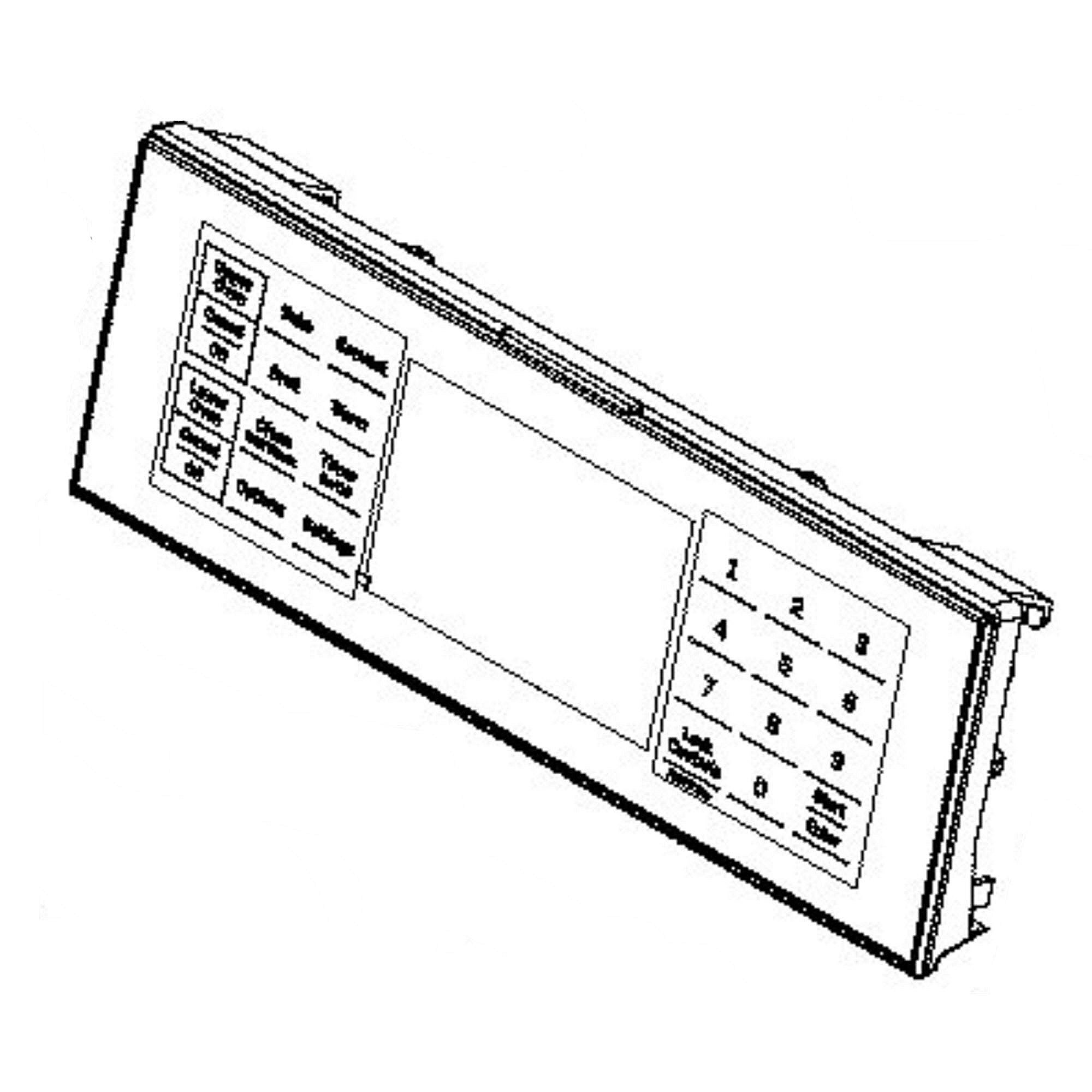 Part #wb27X45668, Range Touch Control Board (Replaces Wb27X41888)