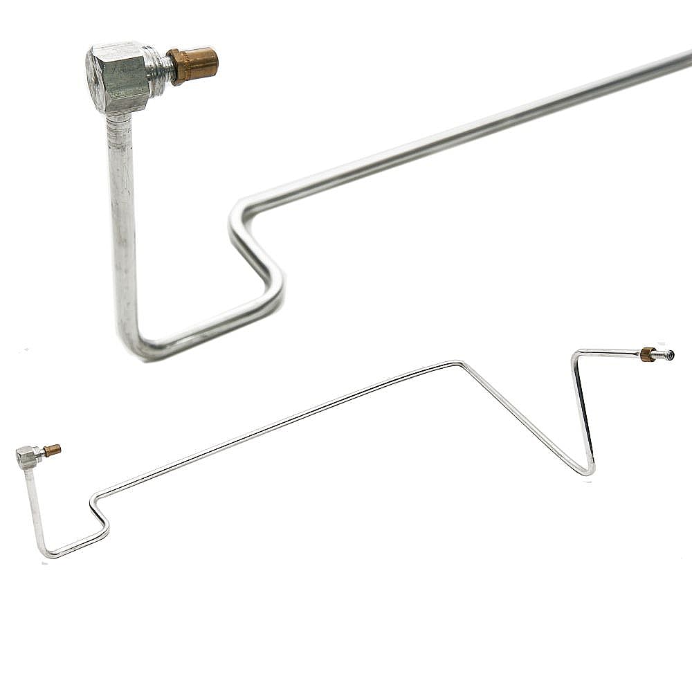 Part #wb28K10171, Range Oven Burner Tube With Orifice / 33.50 x 24.10 x 7.20