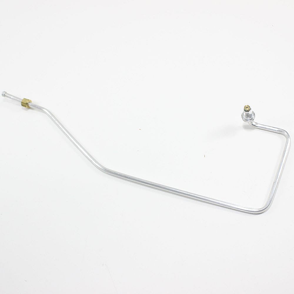 GE Part #wb28K10625, Ran Surface Burner Tube With Orifice, Left Rear | 17.90 x 5.80 x 2.80