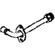 Bake Elbow for GE JGB870SET1SS - Part WB28K10706