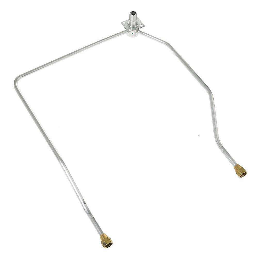 Part #wb28K10731, Range Surface Burner Manifold Connecting Tube / 21.40 x 20.50 x 4.10