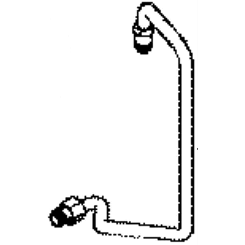 Part #wb28K10795, Burner Tube / 11.10 x 7.20 x 2.70