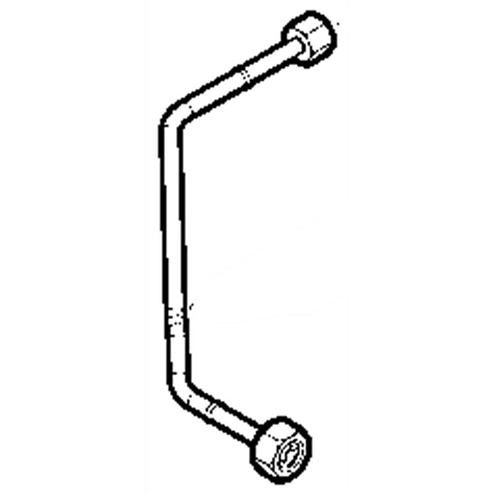 Part #wb28T10059, Burner Tube / 12.20 x 3.60 x 2.30