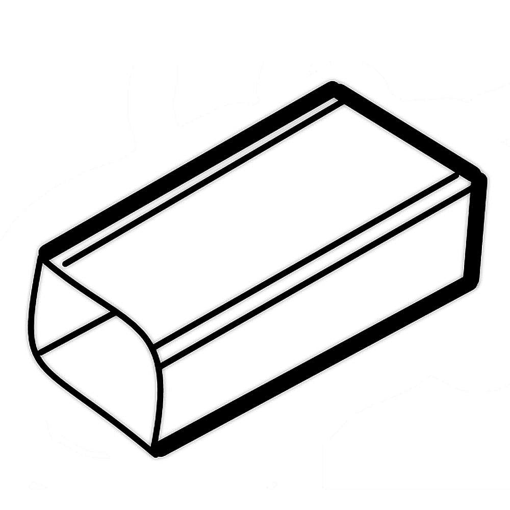 Part #wb28T10075, Vent Inlet D / 8.00 x 7.50 x 1.00
