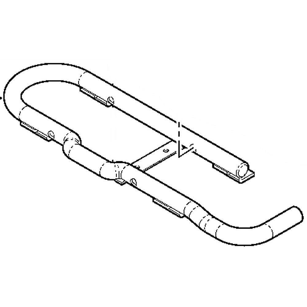 GE Part #wb28T10122, Manifold Pipe | 20.00 x 4.80 x 2.90