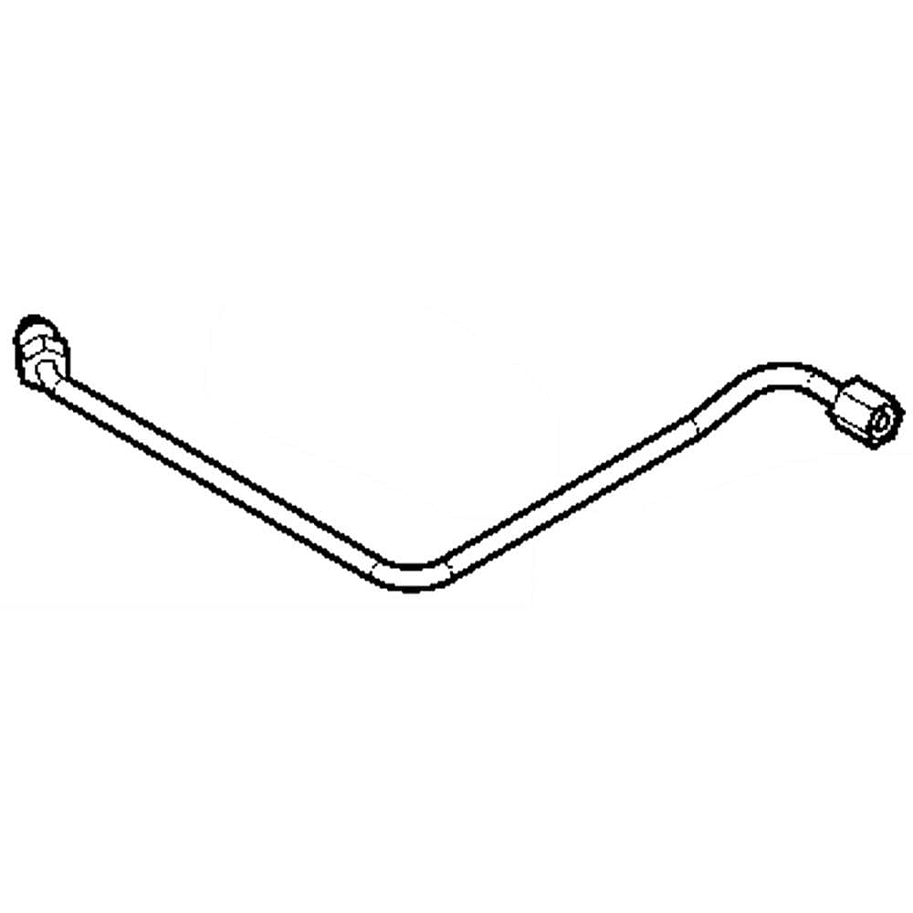 Part #wb28T10129, Burner Tube / 14.50 x 8.00 x 0.60