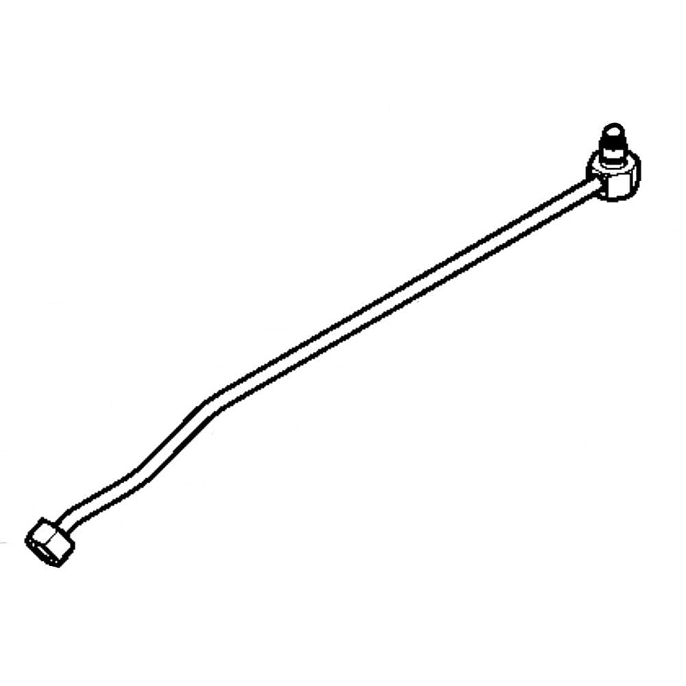 GE Part #wb28T10188, Burner Tube | 19.60 x 4.60 x 3.20