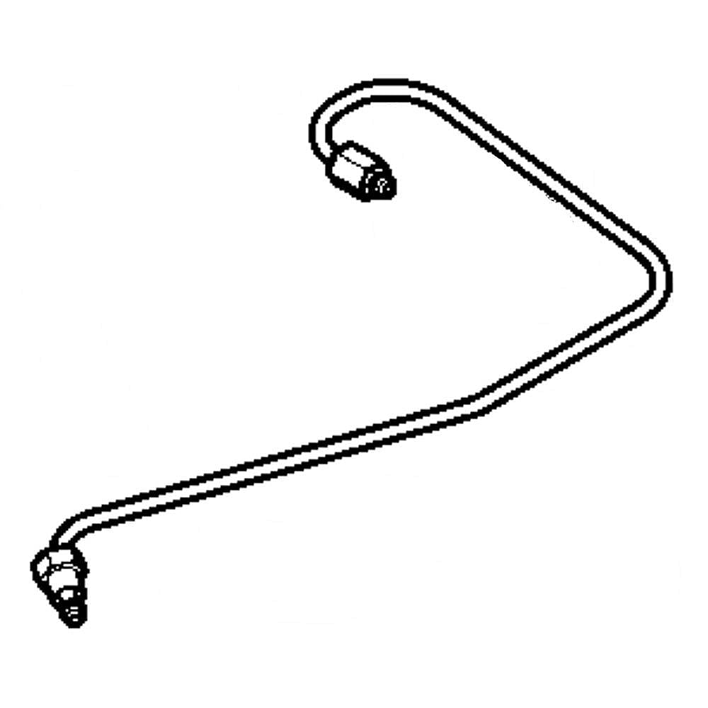 GE Part #wb28T10194, Burner Tube | 14.00 x 9.50 x 0.50