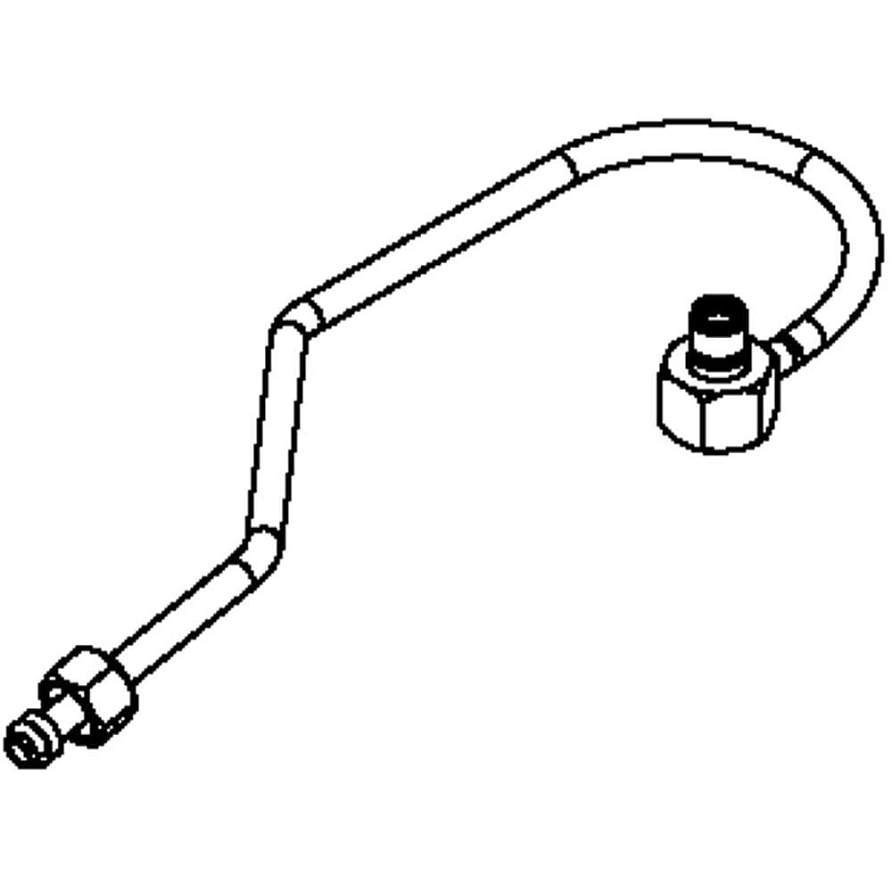 GE Part #wb28T10277, Burner Tube | 11.10 x 3.70 x 3.30