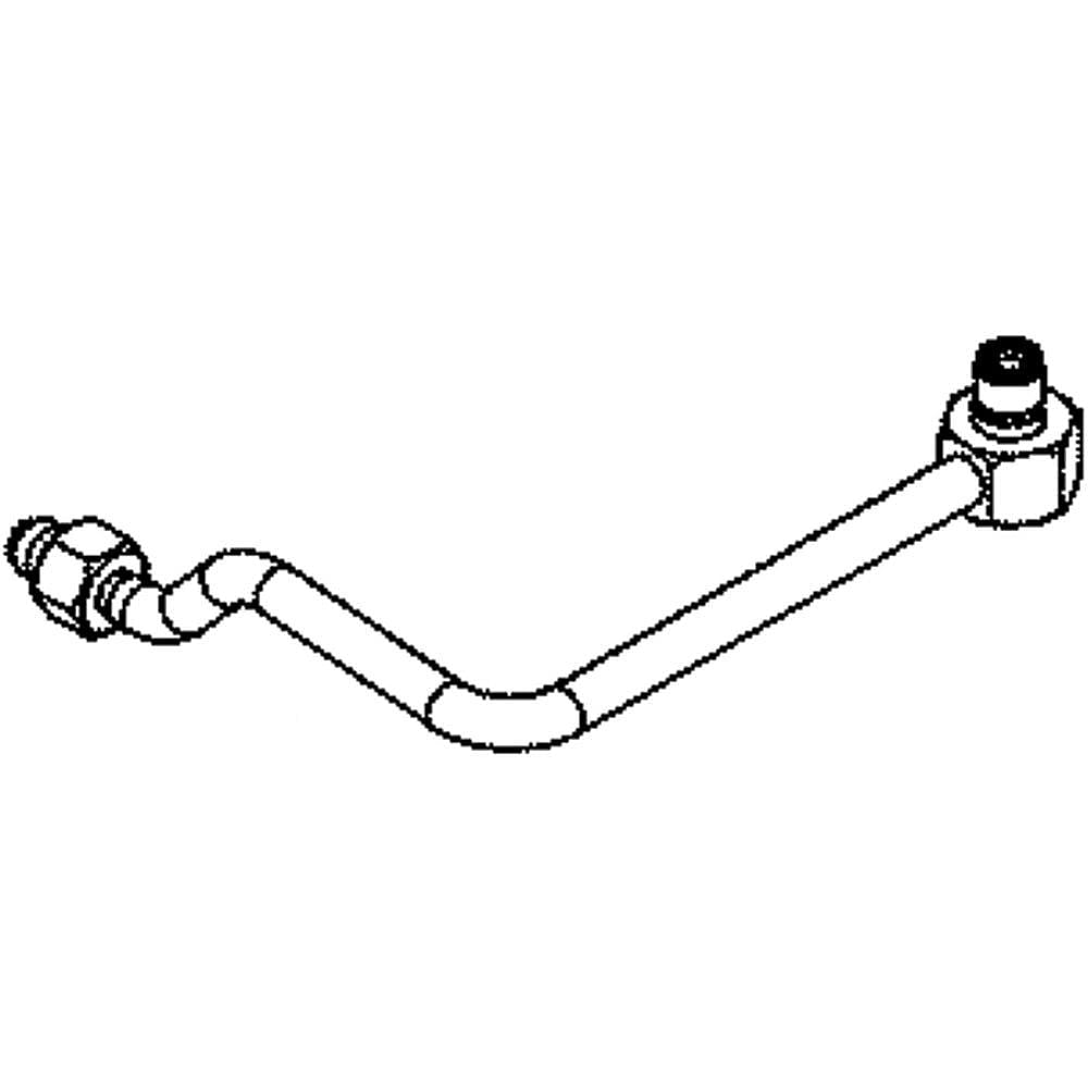 Part #wb28X22841, Burner Tube / 9.10 x 3.90 x 3.80