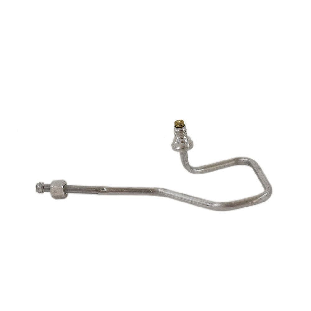 GE Part #wb28X24766, Ran Surface Burner Tube And Orifice, Left Rear | 8.80 x 3.90 x 3.80