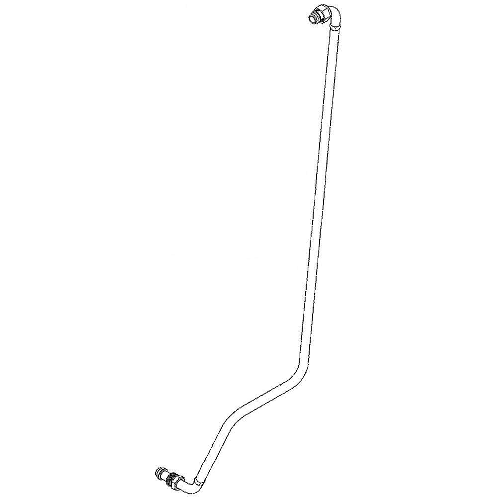 Part #wb28X24773, Range Broil Burner Gas Supply Tube (Replaces Wb28X20296) / 27.30 x 7.00 x 4.30