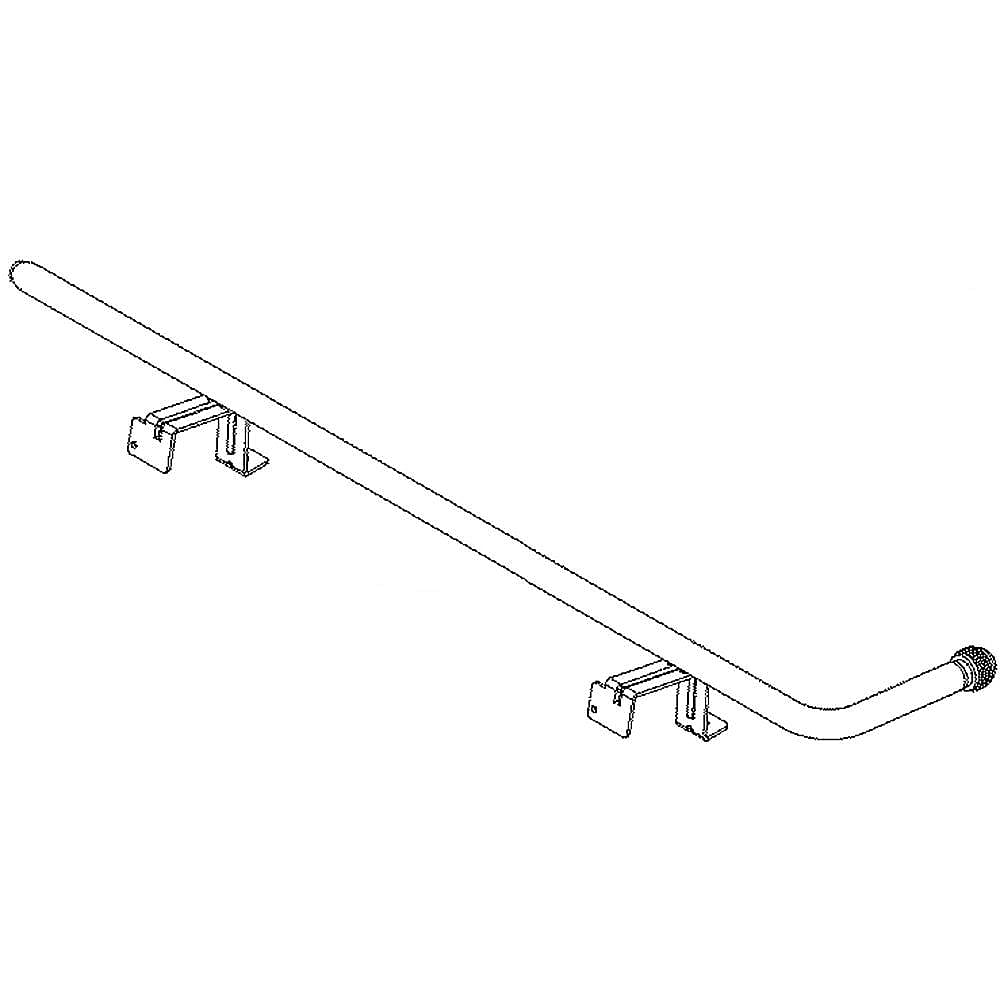 Part #wb28X24932, Manifold Pipe / 32.70 x 7.60 x 3.20