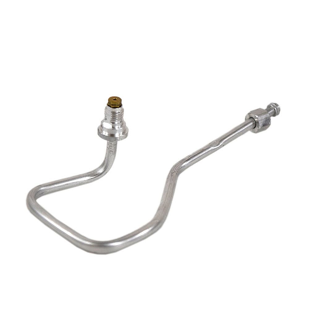 GE Part #wb28X26621, Ran Surface Burner Orifice Holder, Left Front | 11.00 x 3.90 x 3.10