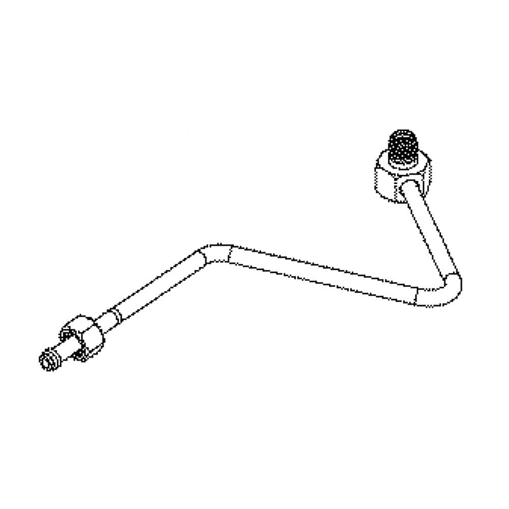 Photo of Part #wb28X29351, Gas Tube Asm from Repair Parts Direct