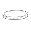 Burner Cap for Haier HCR2250ADS - Part WB29X28274