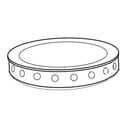 Cooktop Burner Cap, Inner
